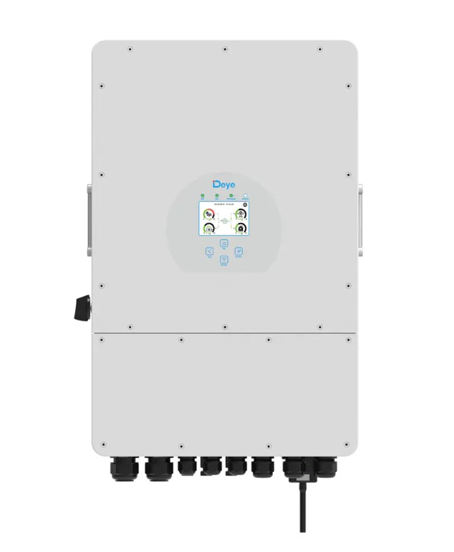 Deye three phase 230V/380V hybrid inverter 5kw 10kw 12kw on off gird inverter 5kw for solar power system -Koodsun