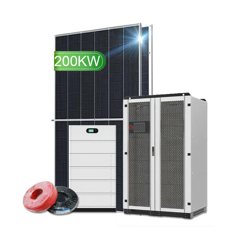 200KW Solar Power System Hybrid with Battery -Koodsun