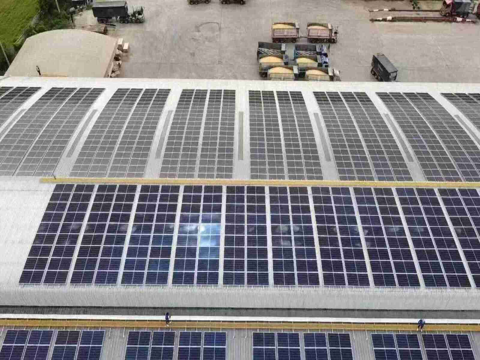 4MW Rooftop On Grid Solar System( Thailand)