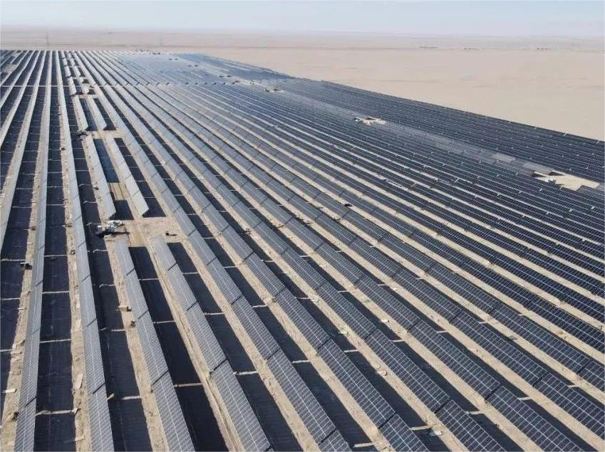 12MW Large-scale Ground Solar project( Qinghai，China)