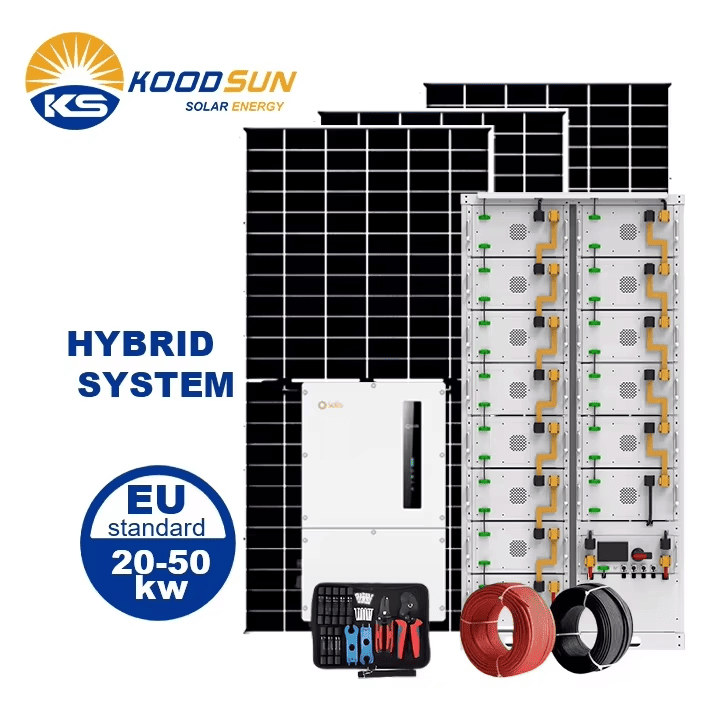 Solar Power System Price 30kw Solar Energy Systems Solar Panels System for Home -Koodsun