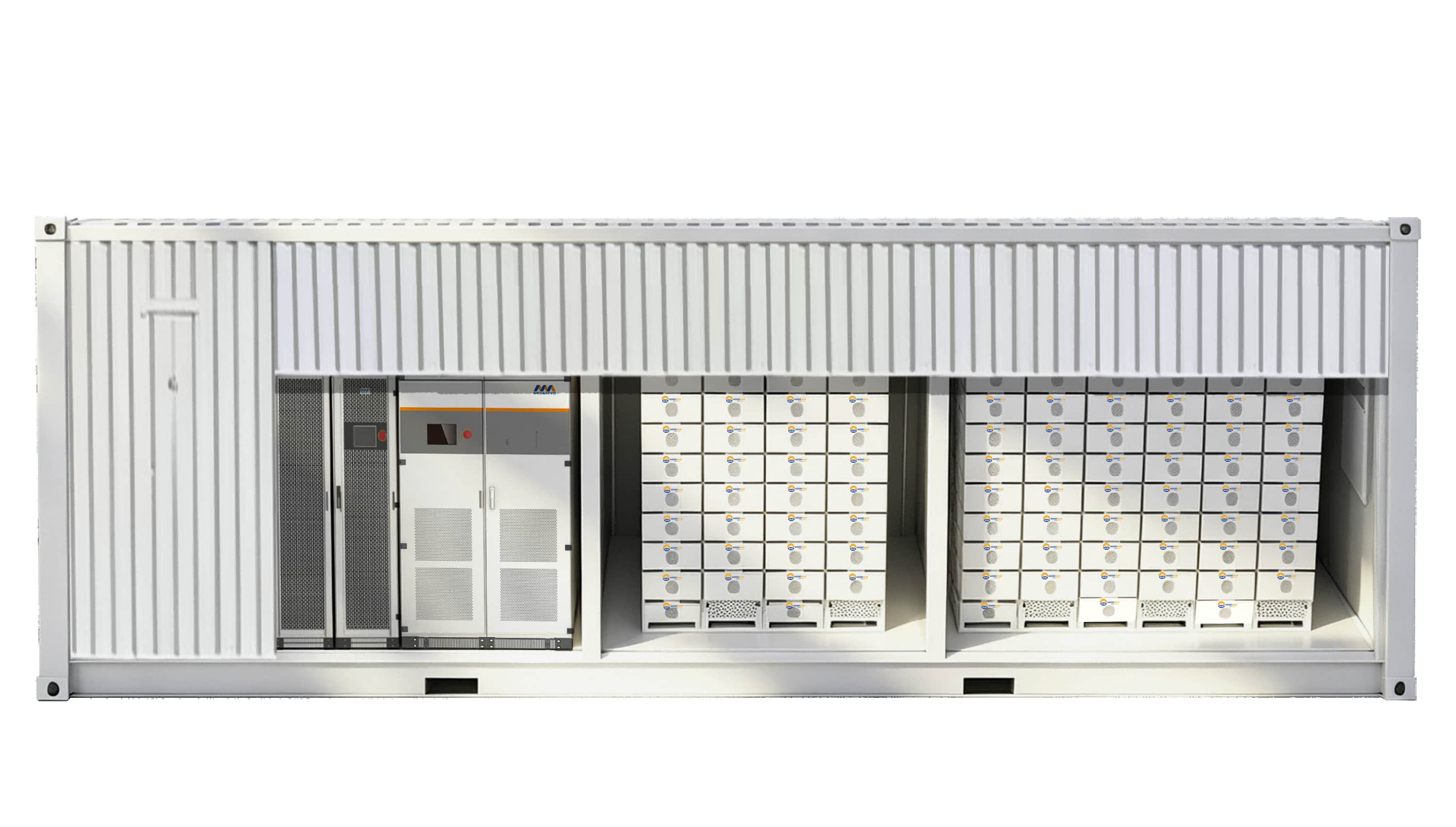 Koodsun High Voltage Container ESS 1MWh 2MWh Megawatt Solar Energy Storage SystemContainerized BESS with Smart Cooling EMS -Koodsun