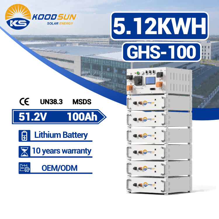 Koodsun 51.2V 100Ah High Voltage Rack-Mount Battery | Scalable for Large Home & Commercial Energy Storage Systems (ESS) -Koodsun