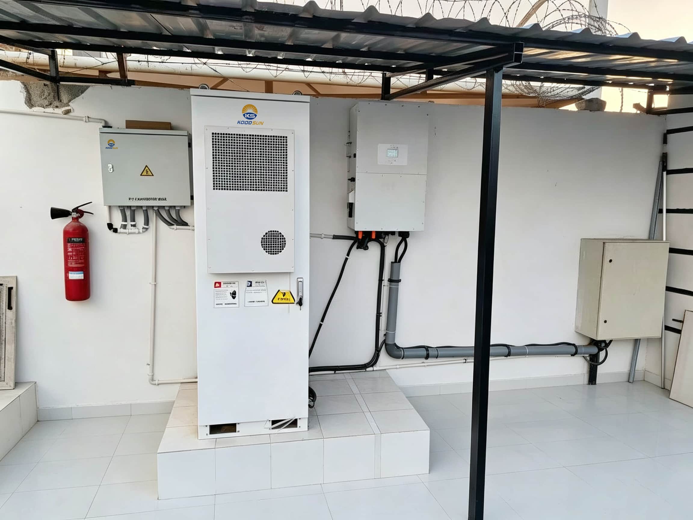 30kW Solar ESS with 51.2kWh Lithium Battery Installed in Somalia