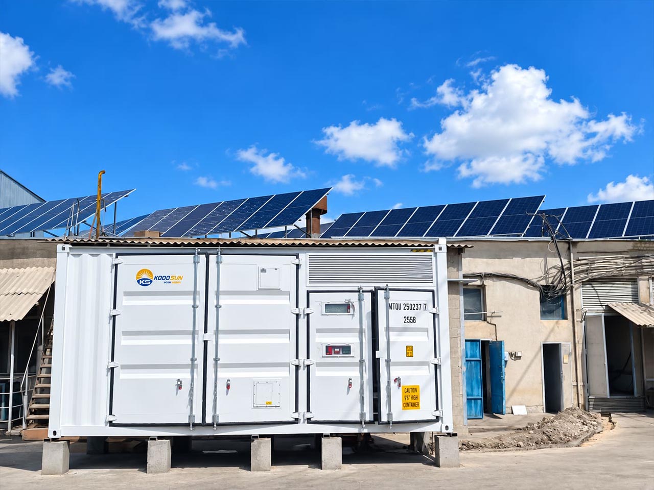 500kW Solar + 1.2MWh Energy Storage Project in Germany